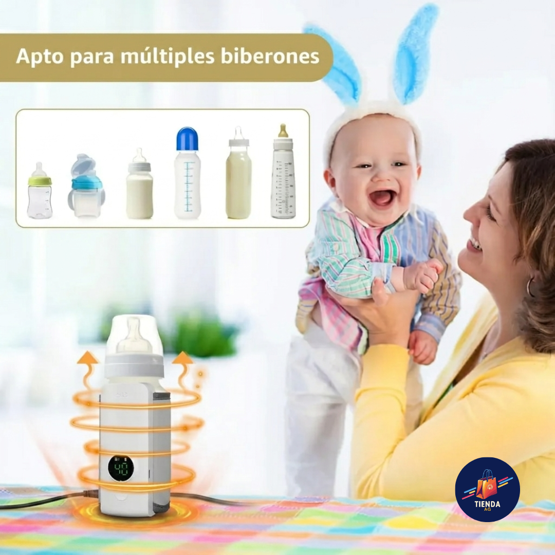 CALENTADOR DE BIBERONES RECARGABLE