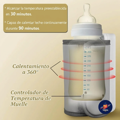 CALENTADOR DE BIBERONES RECARGABLE