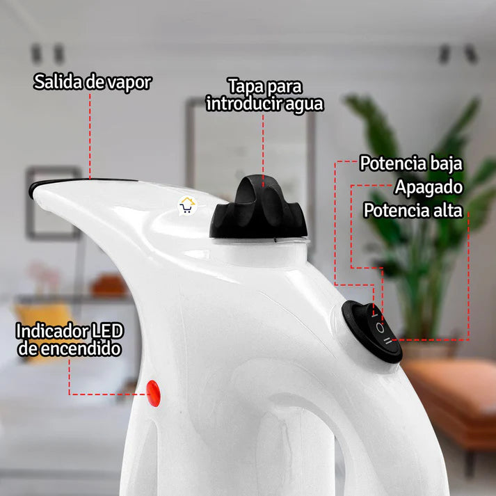 Plancha a vapor con agarradera