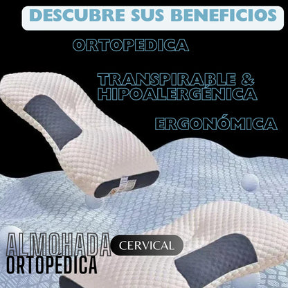 ALMOHADA ERGONÓMICA ORTOPEDICA*2 UNIADA