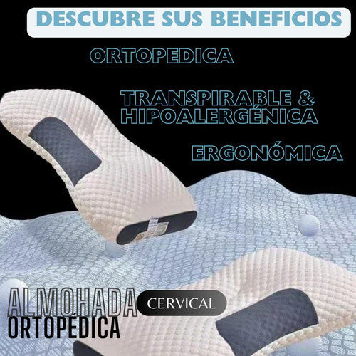 ALMOHADA ERGONÓMICA ORTOPEDICA*2 UNIADA