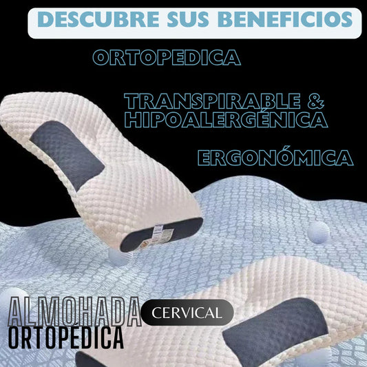 ALMOHADA ERGONÓMICA ORTOPEDICA*2 UNIADA