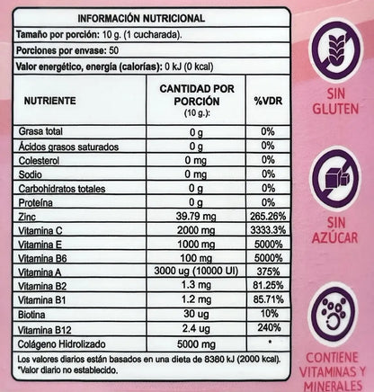 COLAGENO HIDROLIZADO 1000 gr NATURAL COMBO 2X1
