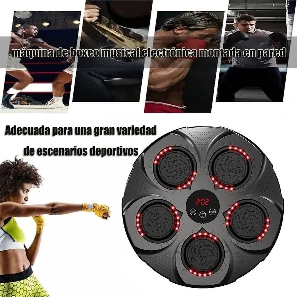 Maquina De Boxeo Inteligente 6ag negro